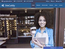 Tablet Screenshot of info.sitecaddy.com